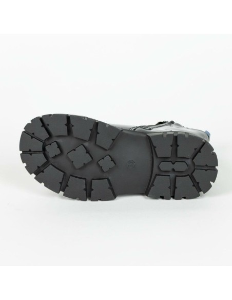 Kids Casual Boots Stitch Black