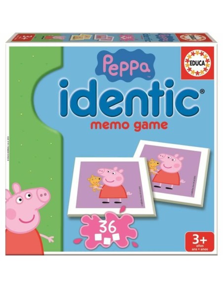 Card Game Peppa Pig Identic Memo Game Educa 16227