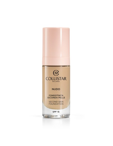 Fluid Foundation Make-up Collistar NUDO Nº 2G Beige dorato Spf 15 30 ml