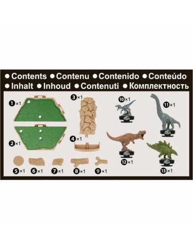 Board game EPOCH D'ENFANCE Jurassic World Island Quake
