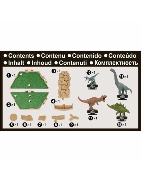 Board game EPOCH D'ENFANCE Jurassic World Island Quake