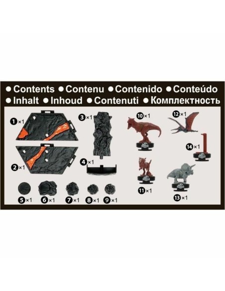 Board game EPOCH D'ENFANCE Jurassic World Volcano Quake