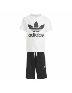 Children's Sports Outfit Adidas Adicolor  White 2