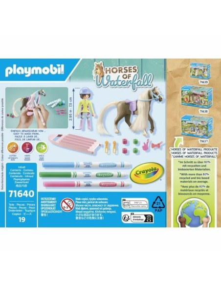 Playset Playmobil 71640 Horses of Waterfall 19 Pieces