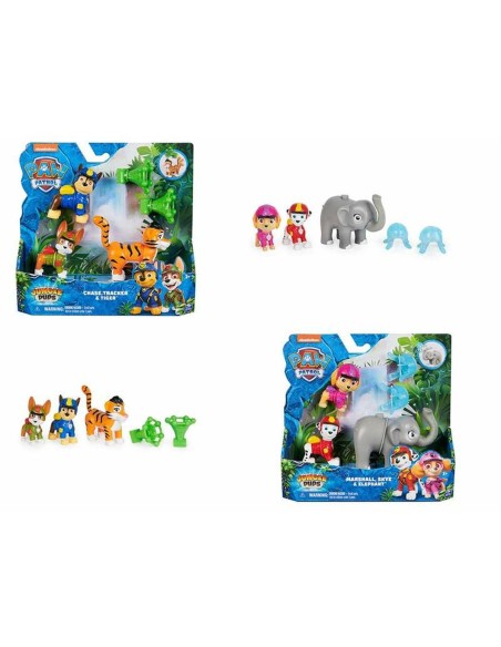 Playset The Paw Patrol Jungle 19,05 x 20,23 x 5,71 cm 4 Units