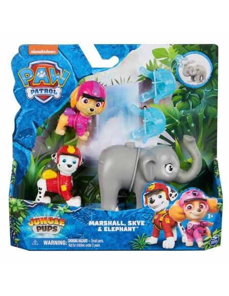 Playset The Paw Patrol Jungle 19,05 x 20,23 x 5,71 cm 4 Units