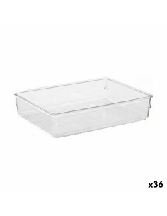 Multi-Purpose Organiser CH99113-1 Transparent Plastic 24 x 5,5 x 15,8 cm Multi-use (36 Units)