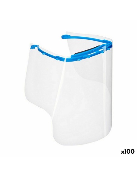 Facial Protection Screen Transparent Plastic (100 Units)