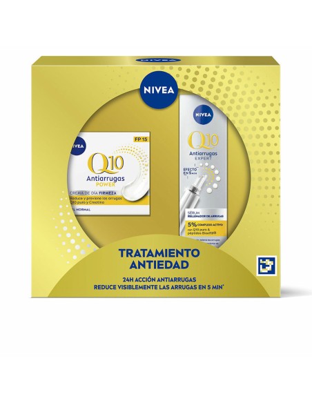 Women's Cosmetics Set Nivea Q10 ANTI-ARRUGAS Anti-ageing Q10 2 Pieces