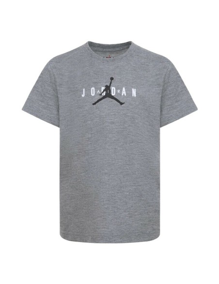Child's Short Sleeve T-Shirt Nike Grey