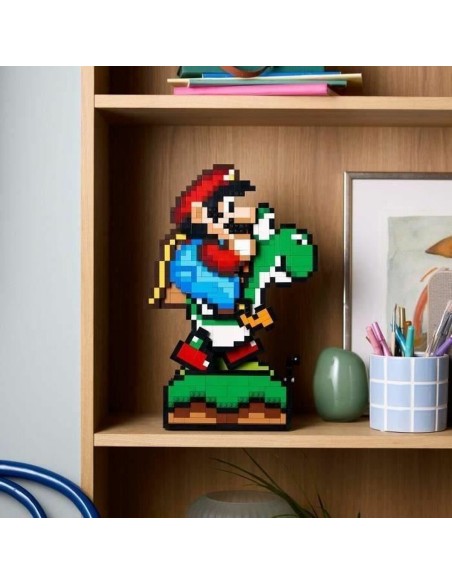 Construction set Lego Super Mario World™ Mario and Yoshi