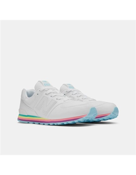 Sports Shoes for Kids New Balance 574 Core White