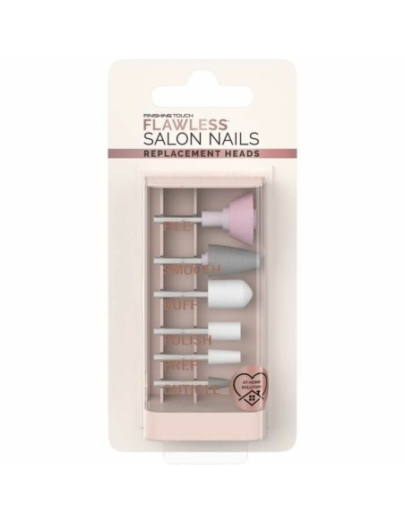 Manicure and pedicure sets FLAWLESS Salon Nails 6 Pieces