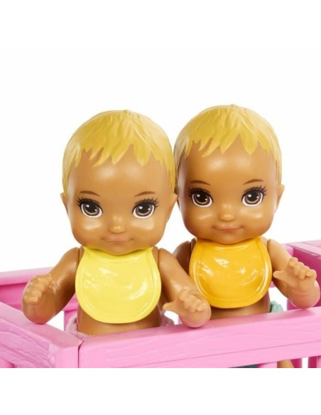 Baby Doll with Accessories Barbie The Twins' Room-Skipper Playset