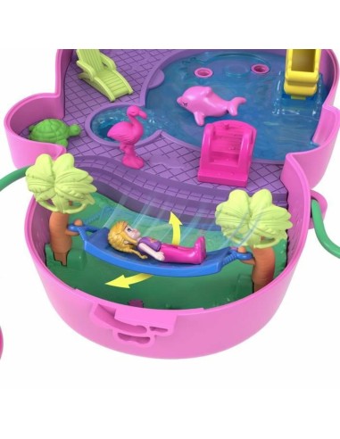 Baby Doll with Accessories Polly Pocket Mommy Monkey and Baby