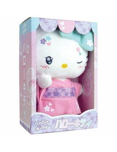 Fluffy toy Jemini Hello Kitty Kimono Kawai Rose