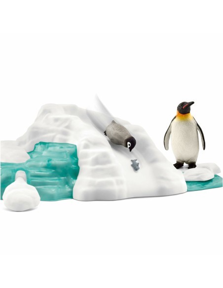 Playset Schleich Penguin Family on the Ice Floe