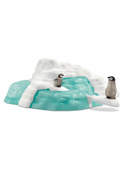 Playset Schleich Penguin Family on the Ice Floe