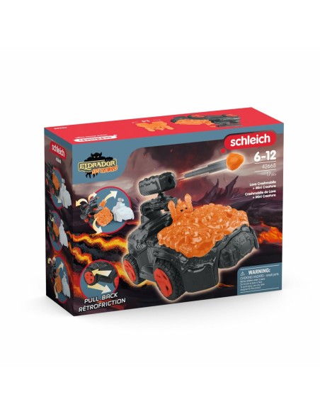 Playset Schleich Lava Crashmobile 17 Pieces