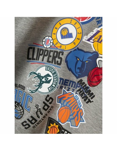 Children’s Hoodie Name It mjusty Nba Wh Unb Ous Grey