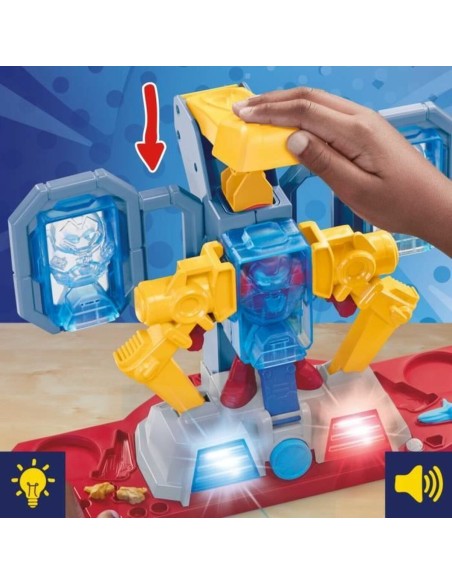 Modelling Clay Game Play-Doh Iron Man Armor Factory Yellow