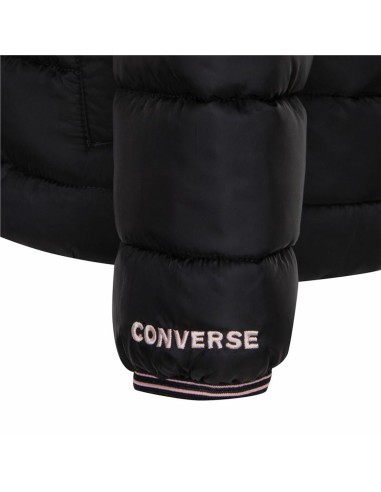 Children's Jacket Converse Solid Mdwt Puffer Black