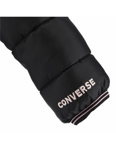Children's Jacket Converse Solid Mdwt Puffer Black