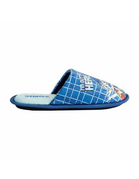 House Slippers Sonic Blue