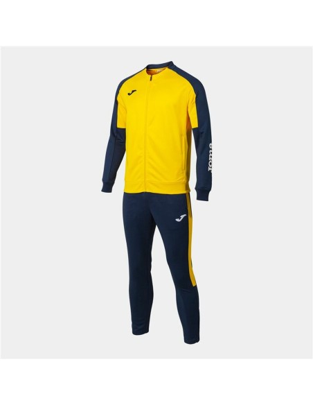 Children’s Tracksuit Joma Sport Eco Championship Yellow Navy Blue 2 Pieces