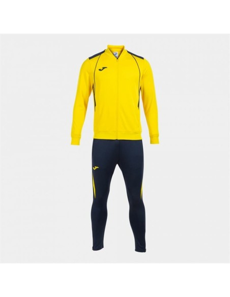 Children’s Tracksuit Joma Sport Championship VII Yellow Navy Blue 2 Pieces