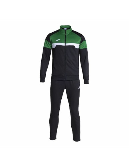 Children’s Tracksuit Joma Sport Danubio III Black Green 2 Pieces