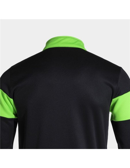 Children’s Tracksuit Joma Sport Danubio III Black Green 2 Pieces