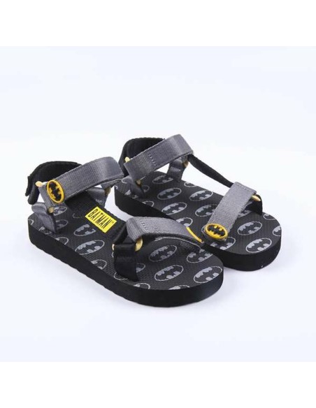 Children's sandals Batman Black