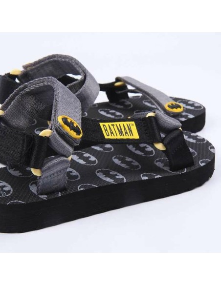 Children's sandals Batman Black