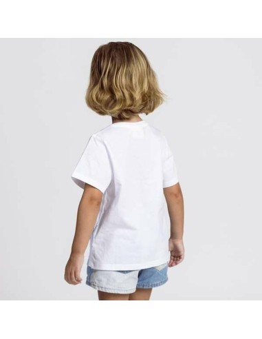 Child's Short Sleeve T-Shirt Frozen White