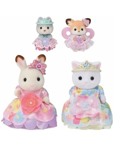 Jointed Figure Sylvanian Families Princesas con vestidos de flores Princess
