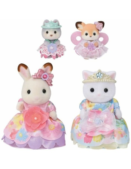 Jointed Figure Sylvanian Families Princesas con vestidos de flores Princess