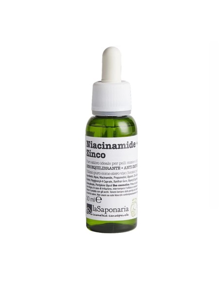 Facial Serum La Saponaria Niacinamida + Zinc 30 ml