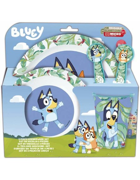 Children’s Dinner Set Bluey Plastic Children's 5 Pieces