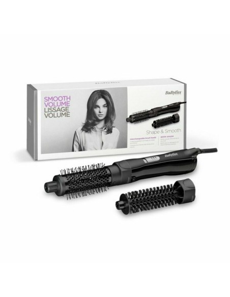 Styling Brush Babyliss SHAPE&SMOOTH Black (2 Units)