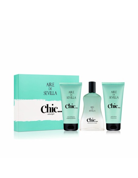 Women's Perfume Set Aire de Sevilla AIRE DE SEVILLA CHIC... EDT 3 Pieces