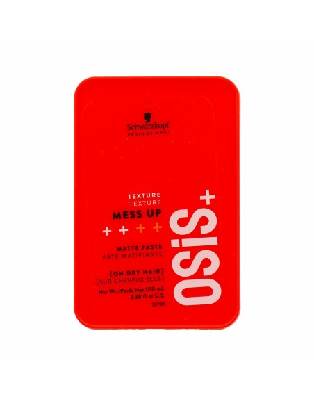 Hair Paste Schwarzkopf Osis+ Mess Up Medium hold Texturiser 100 ml