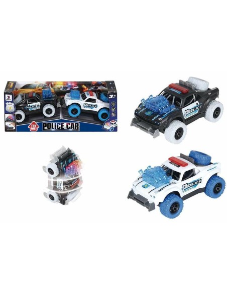 Friction Car 16 x 10 x 8 cm Sound Lights 2 Units