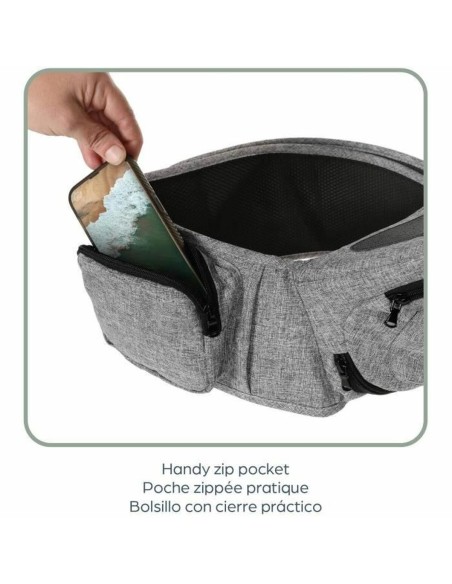 Baby Carrier Backpack Dreambaby Grey + 0 Months