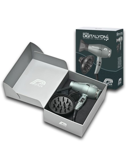 Hairdryer Parlux Digitalyon Grey 2400 W