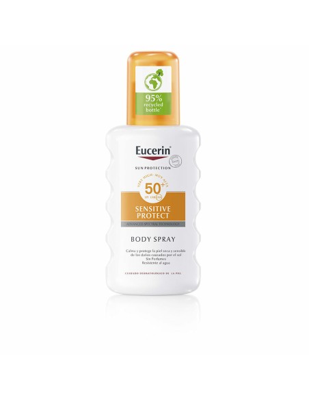 Body Sunscreen Spray Eucerin SENSITIVE PROTECT Spf 50+ 200 ml