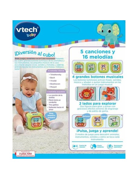 Musical Toy Vtech 12 x 12 x 12 cm