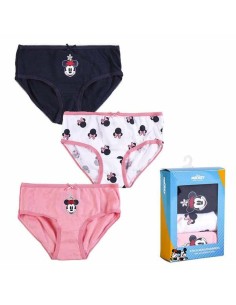 Pack of Girls Knickers Minnie Mouse Multicolour