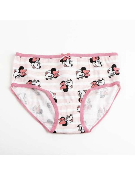Pack of Girls Knickers Minnie Mouse Multicolour