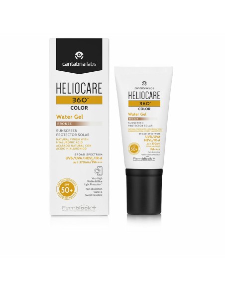 Facial Sun Cream Heliocare Heliocare 360º Water Gel Color Bronce 50 ml Spf 50
